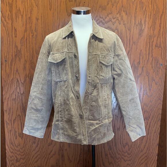 Wilson Leather Shirt Jacket
